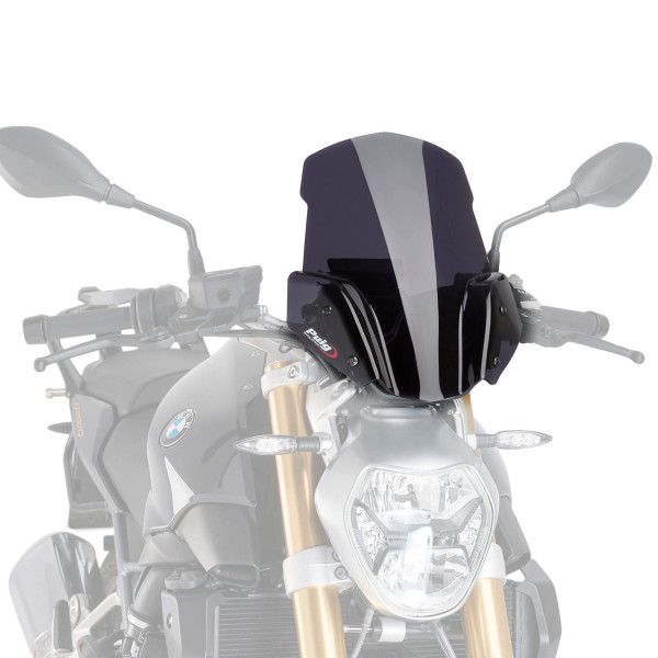Puig Puig sport screen (2) | dark smoke | bmw r 1200 r 2015>2018